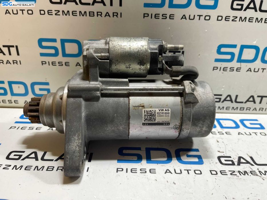 Electromotor cu 13 Dinti Volkswagen Golf 7 1.6 TDI CXXB CRKB DGTE DDYA CLHA DBKA 2008 - 2014 Cod 02Z911024B [B3600]