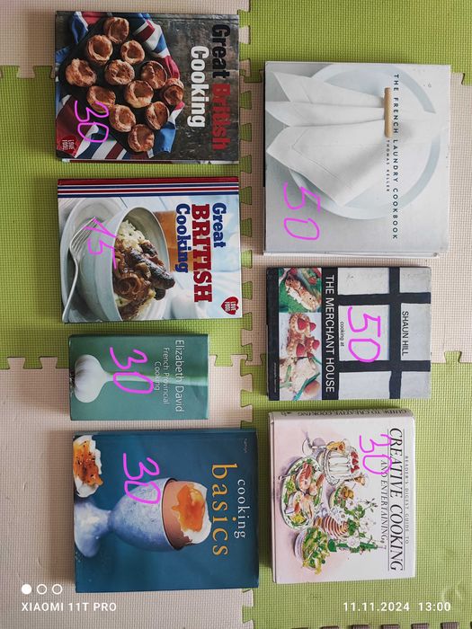 Кулинарни книги на английски