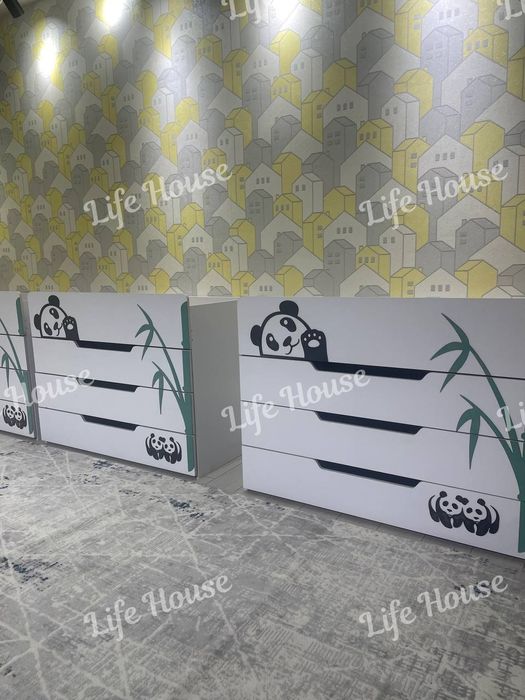 Bolalar bogchalari uchun mebel кровать karavat stol stul