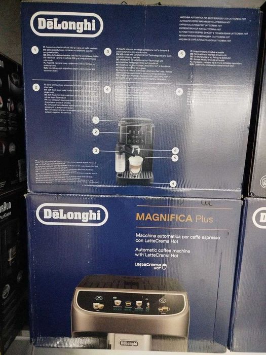 Кофемашина DeLonghi Mgnifica Plus+ Made in Italy