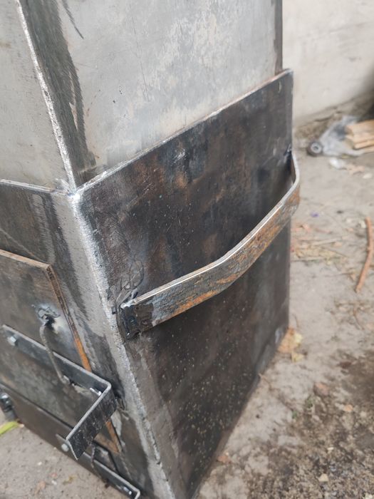 Печь с баком нержавеющим