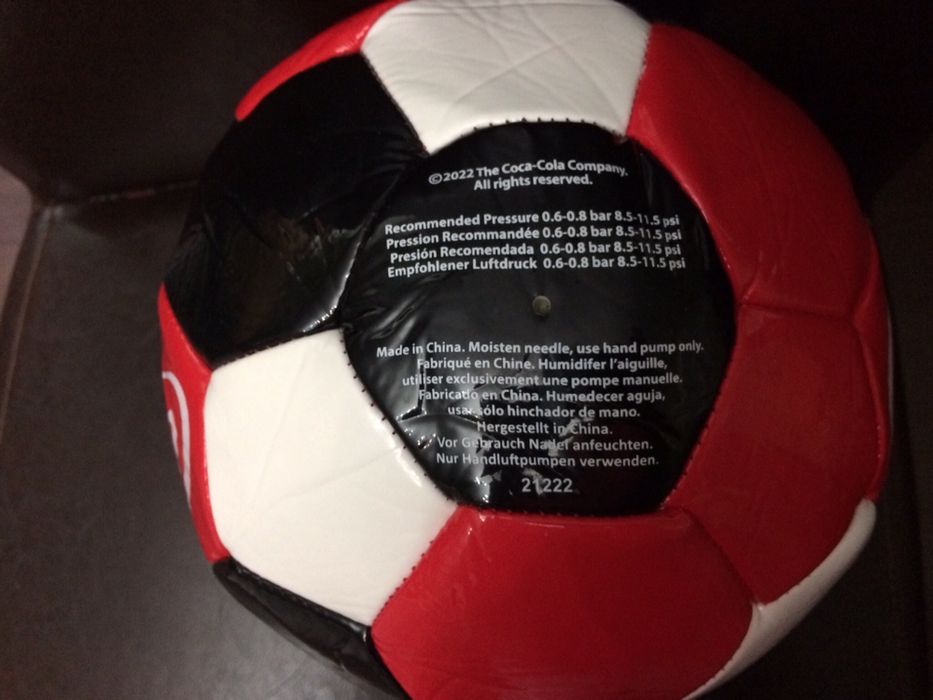 minge fotbal coca cola qatar
