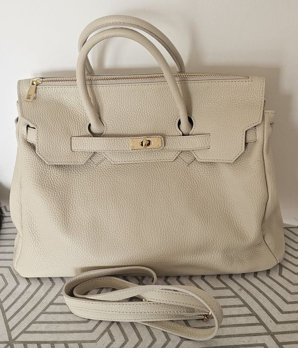 Geanta nouă superba din piele naturala Made in Italy