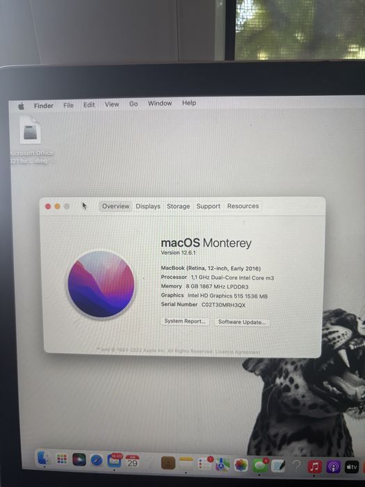MacBook Retina 12” 2016 Rose Gold | 8GB RAM | 256GB SSD | Baterie foarte bună