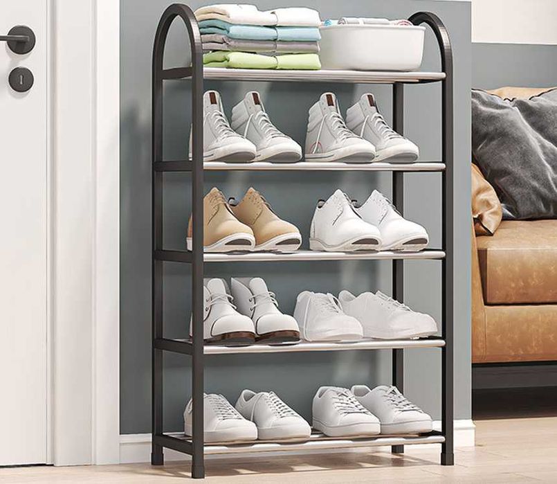 Практичен стелаж за обувки на 5 нива
