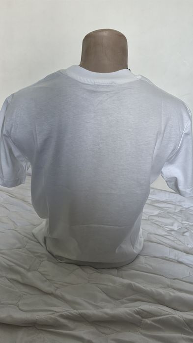Tricou Balenciaga, nou, alb, S-XXL, imprimeu, unisex, cu eticheta