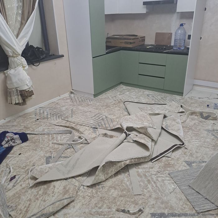 Gilam kesish va tikish