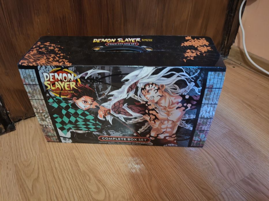 Demon slayer manga full box set, vol. 1-23