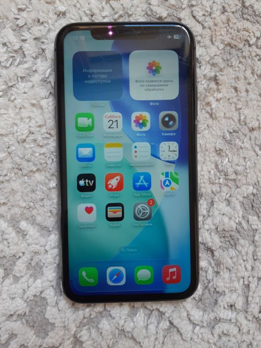 Айфон 11, 128гб, акб 75%