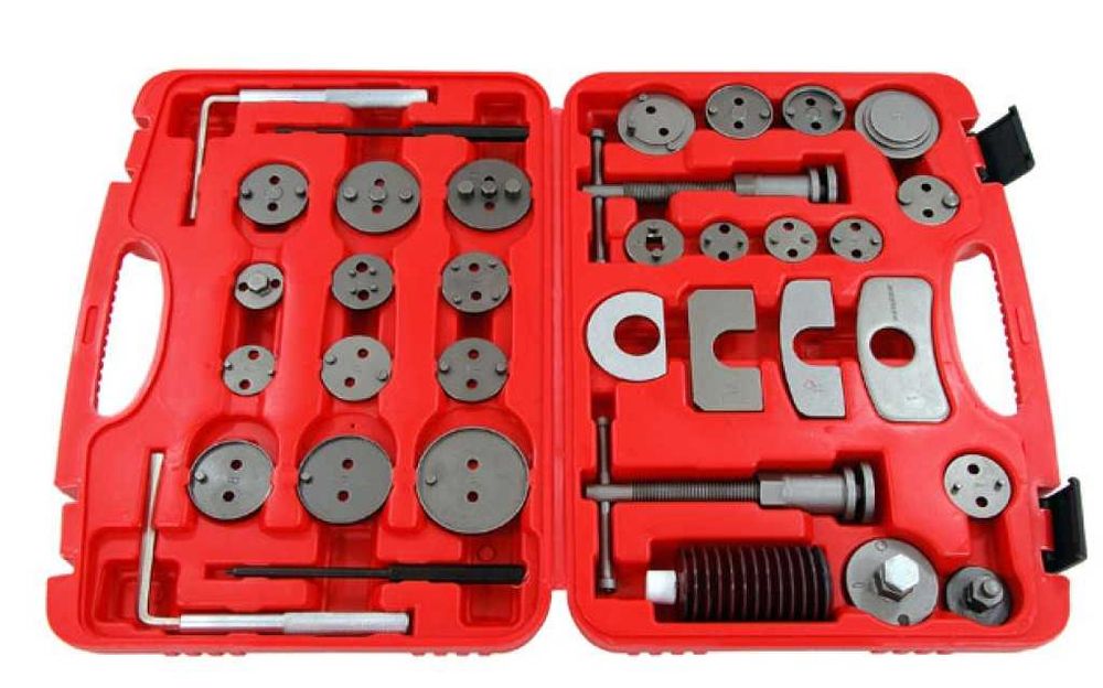 Комплект инструменти за смяна на накладки - 35 части