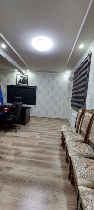 Бектемир.Под офис:3 комнаты,2-этажа.Евроремонт,мебель.кондиционер.