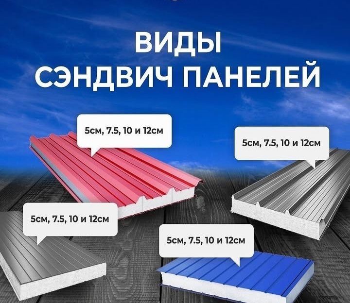 (От Завода Производителя) Сендвич панели очень высокие качества