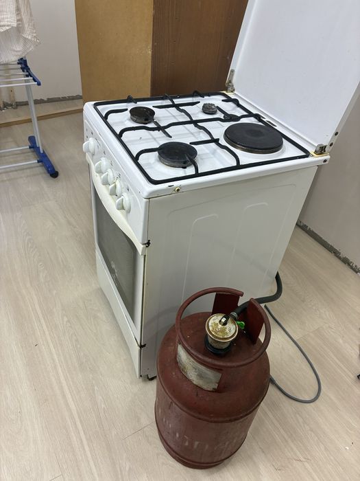 Газ плита с газ баллоном