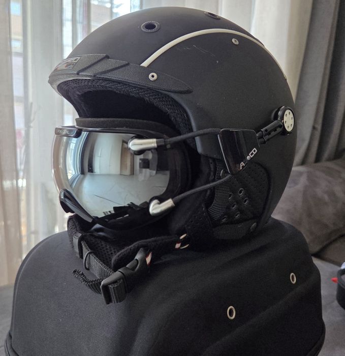 Ски каска CASCO SP-3 Airwolf + Маска FX-70 + Твърд калъф
