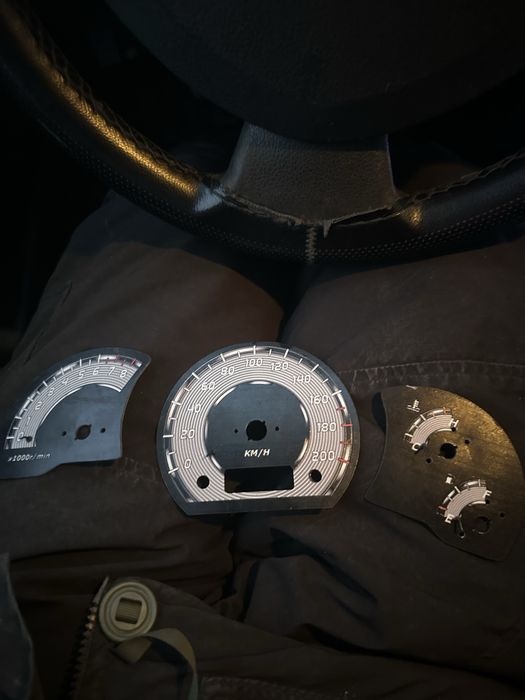 Шиток  прибор наклейка