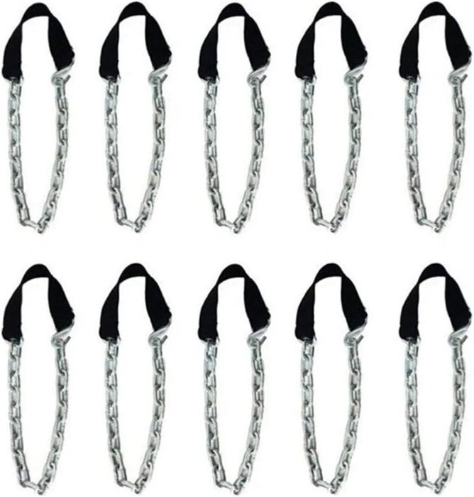 вериги за сняг метални 10 броя тип прешлен подходящи за гуми от 13 ...