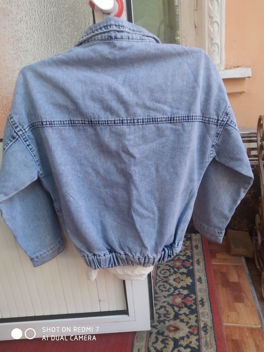 Жинсовый костюм с кофточкой турецкая