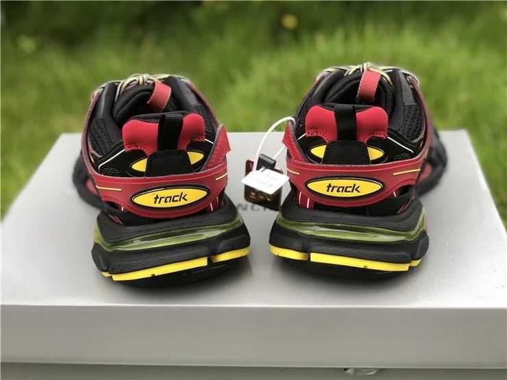 Balenciaga Track Sneaker "Black/Red/Yellow"