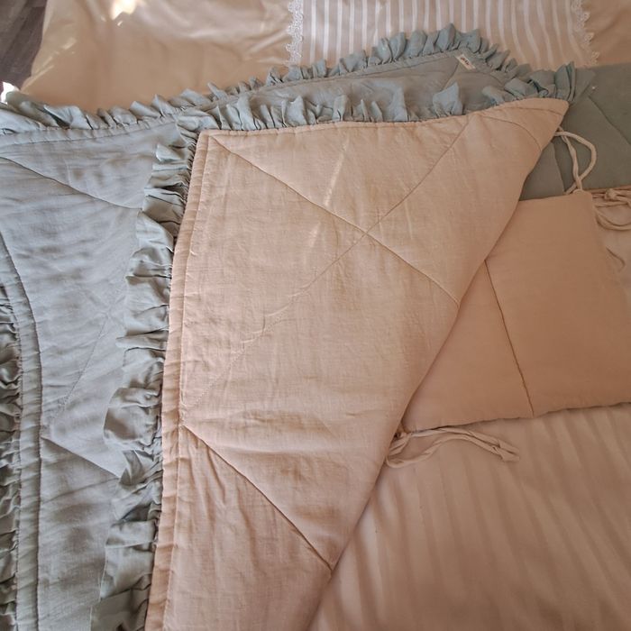 Бортики+одеяло для детской кроватки