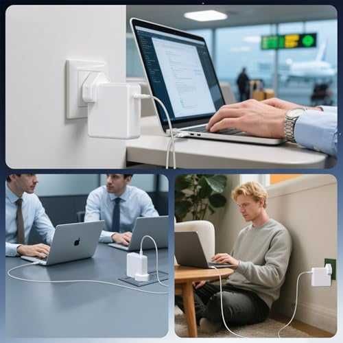 Нова Бързо 140W Type C зарядно за MacBook Pro Air iPad Samsung Стенен адаптер