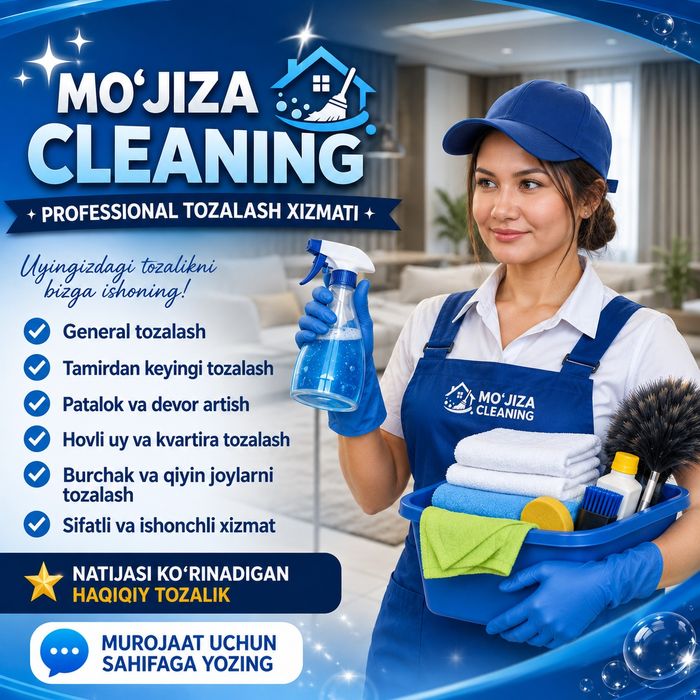 Uy tozalash hizmati