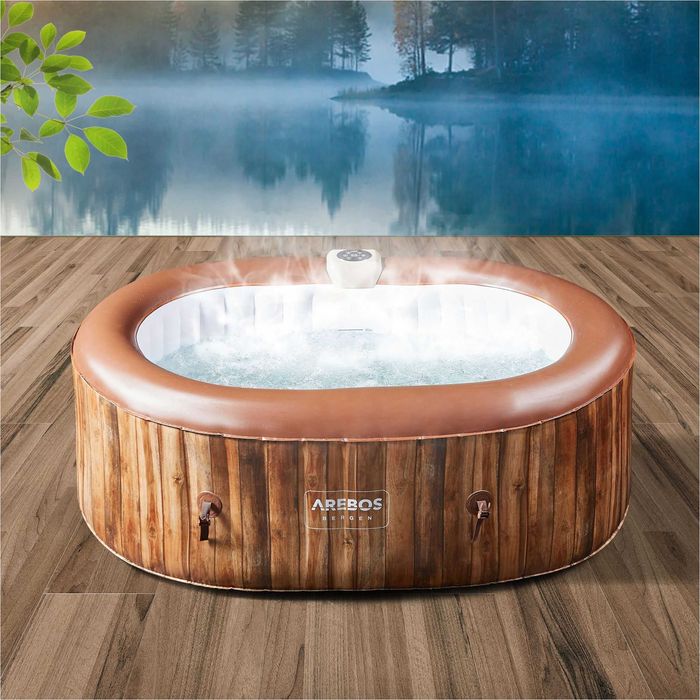 Piscina hidromasaj / Jacuzzi gonflabil /Piscina supraterana gonflabila