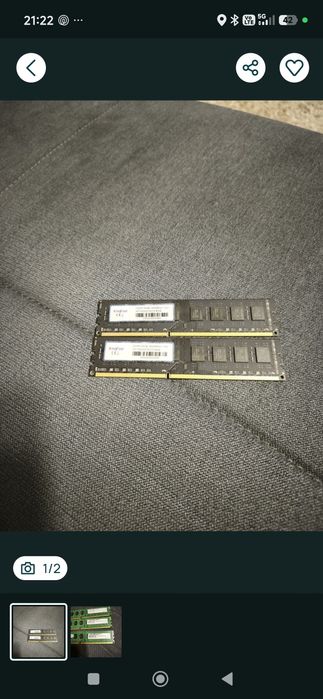 2 buc Ram 8GB dd3 in stare perfecta