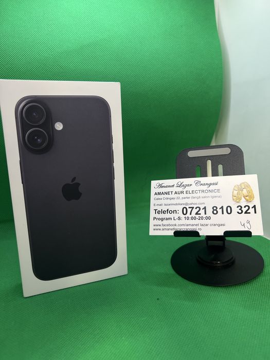 Iphone 16 128 * Sigilat* 42671 *Amanet Lazar Crangasi