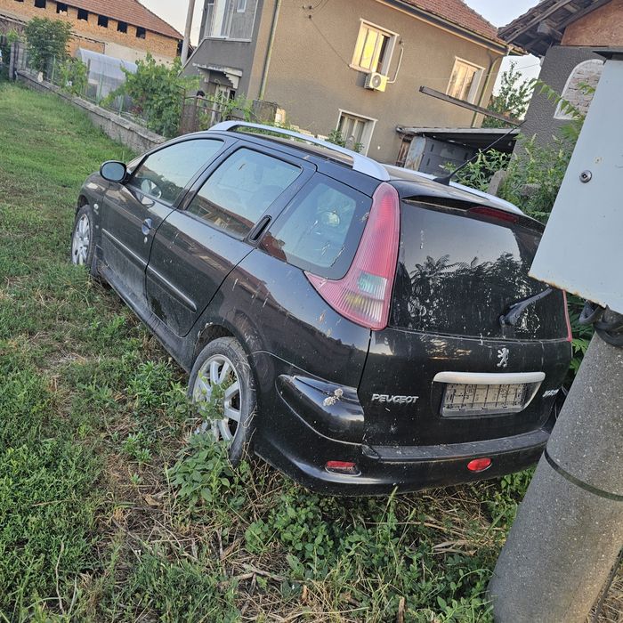 Пежо 206 1.6 hdi 109к.с на части само