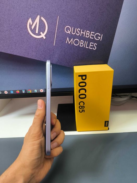 Новый! Poco C85 16/256GB Purple yangi !