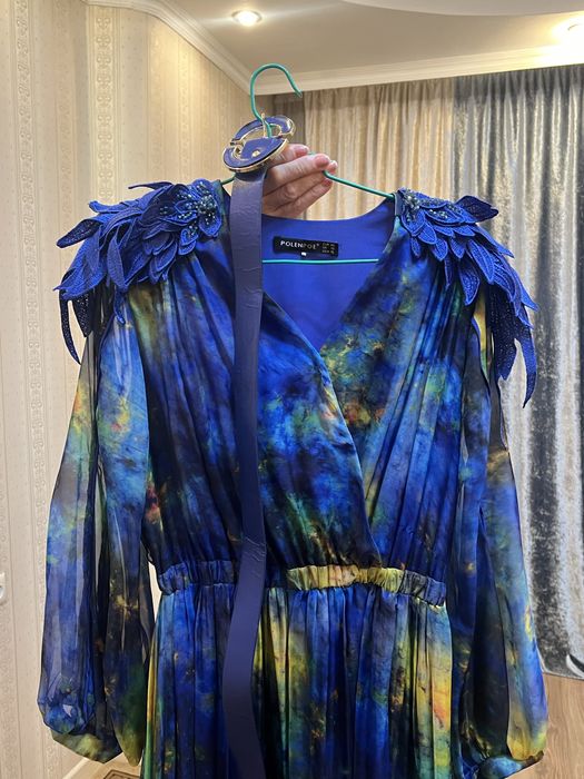 Вечернее платье/ Голубое платье