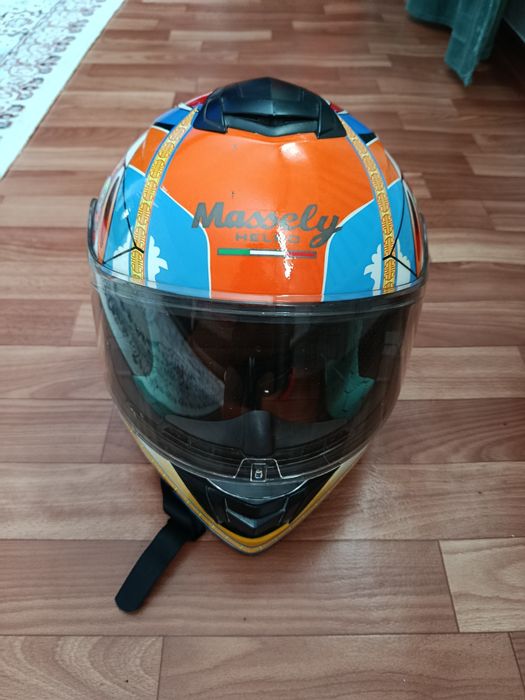 Продам срочно мотошлем трансформер на мопед