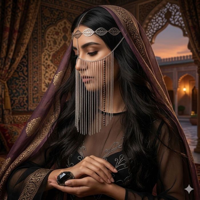 Arabskiy burga diadema julietka abadok doʻppi