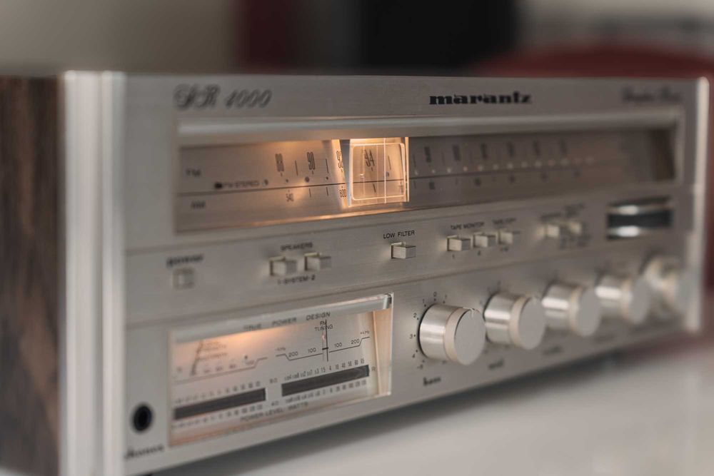 Amplituner Marantz SR4000 2 x 55 W 8ohm Vintage Sunet cald Marantz