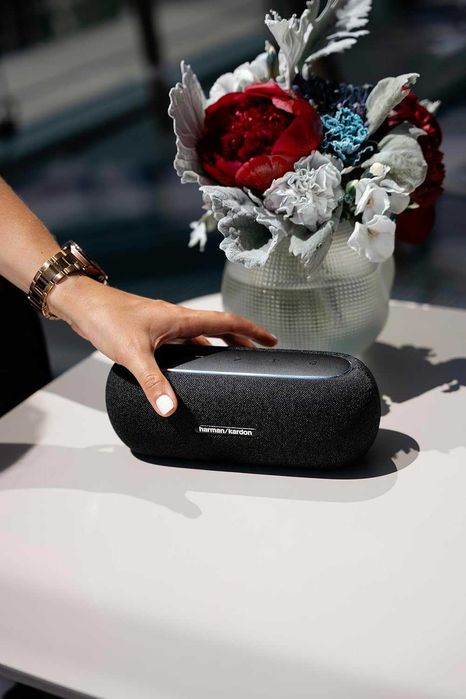 Harman Kardon Luna, 2.0, 40W RMS, Bluetooth колонка, черна, IP67