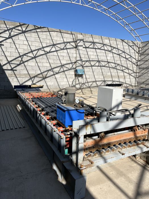 Станок черепица Krone и профнастил H-21