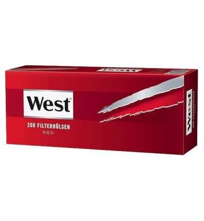 Tuburi tigari West Red 200  pentru injectat tutun