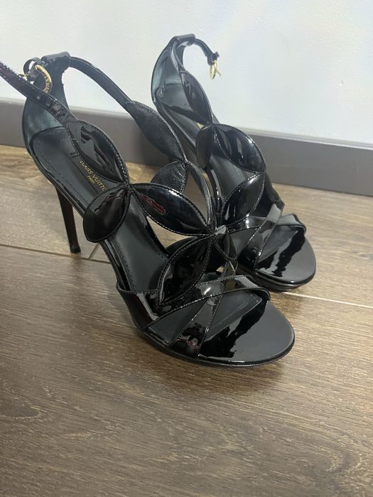 Sandale cu toc Louis Vuitton