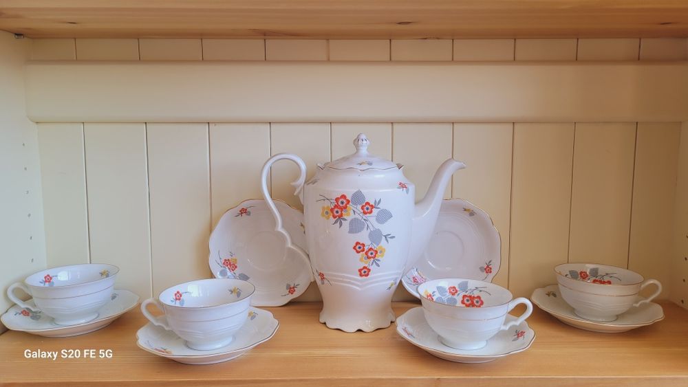 Декоративен винтидж немски порцеланов сет