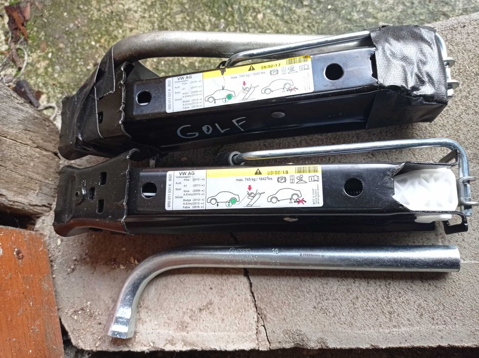 Оригинален кирк+ключ Skoda Fabia/Audi A1/Vw Polo/Seat Ibiza