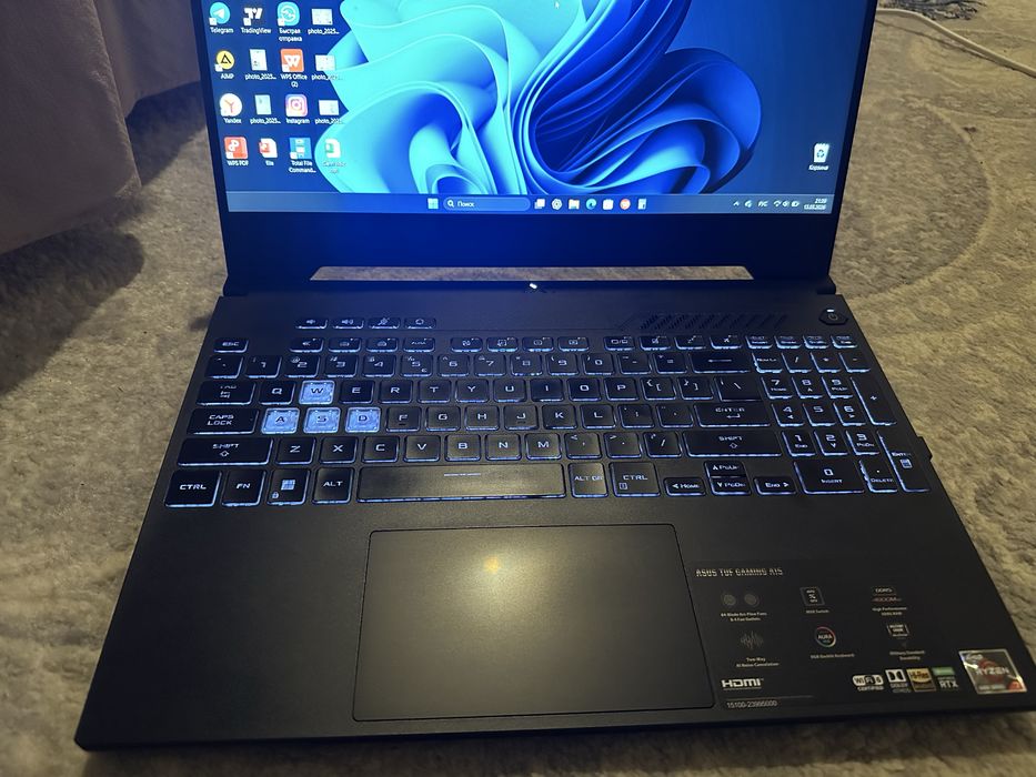 Asus Tuf Gaming A15 AMD ryzen 7 6800