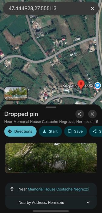 Teren 3300mp și casă Hermeziu