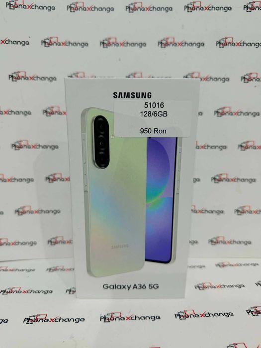 Samsung A36 5G Awesome Lime 128/6GB Sigilat  51016