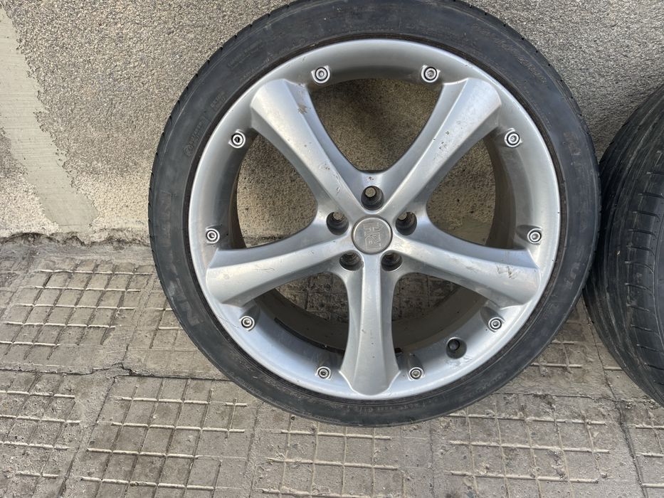 Джанти с гуми RH 18 5x112 63.6мм=57.1mm ET35 цен.отвор VW AUDI VAG