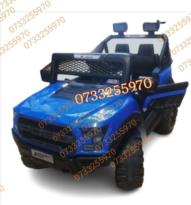 Jeep electric pentru copii 1-5 ani cu telecomanda muzica si lumina mp3