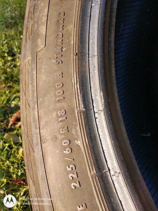 2 бр. летни ContinentalContiSportContact5 225 60 R18 100H DOT1619 4 мм