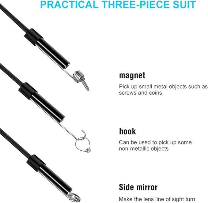 Преносим промишлен ендоскоп BAIYITONGDA с екран