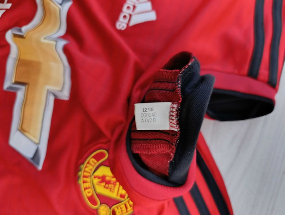 ''Adidas Manchester United 2018 2019''оригинална мъжка тениска ХЛ разм