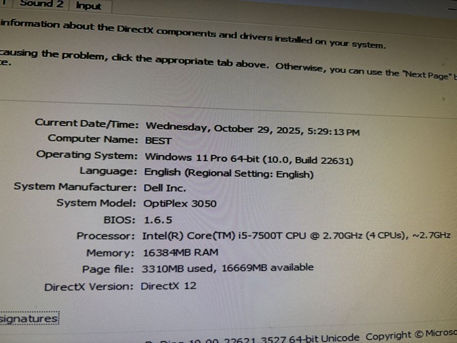 Dell Micro I5-7500T, 16 Gb, Wi-Fi