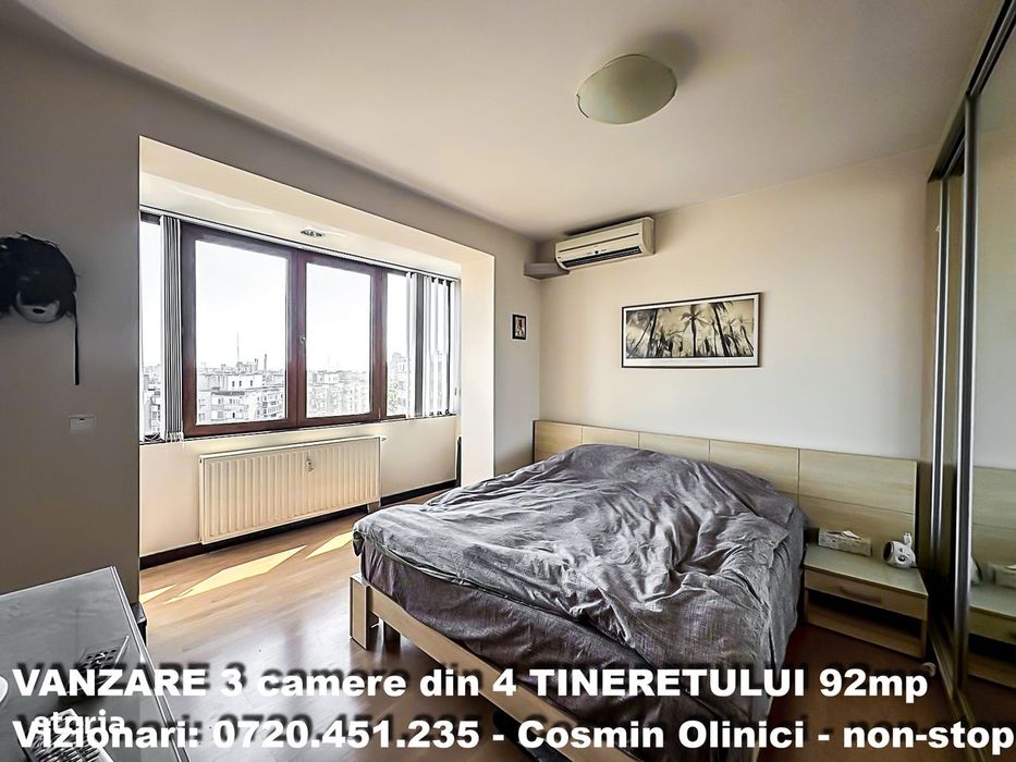 3 camere 92 mp - Living 30 mp - 2 bai - Renovare premium - Panorama